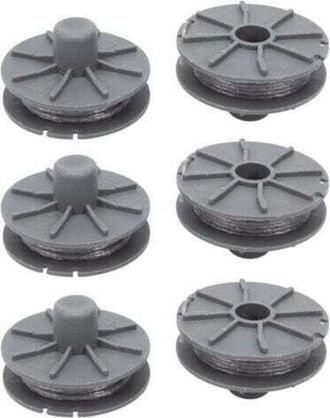 OEM Carrete De Hilo Para Desbrozadora Gardena 5307-20, 1,65 Mm, 6,1 M Carrete De Hilo De Repuesto Para Desbrozadora Gardena 5307 Easycut 400 Art.8846, Com