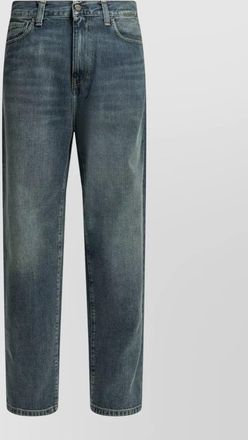 Carhartt Work in Progress aaron wide leg jeans faded wash