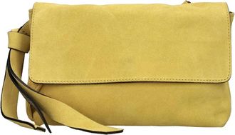 Rebelle Fiamma S Camoscioseme - Dames - Schoudertassen - Geel - ONE Size - Leer - Tassen