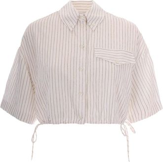 Patrizia Pepe Patrizia Pepe, Shirts, female, White, Size: XS Shirts