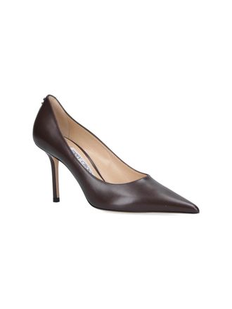 Jimmy Choo London Womens With Heel Brown Outer: Calf Leather