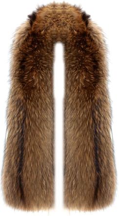 S.W.O.R.D 6.6.44 Gola de pelo sint&eacute;tico de pelo largo - Accessories - Mujer - Marr&oacute;n - ONE SIZE