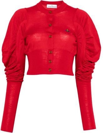 Vivienne Westwood Puff-sleeve Cardigan