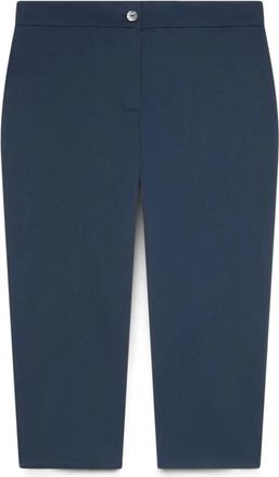 Fiorella Rubino Straight Broeken - Dames - Vrijetijds broeken - Blauw - M - Katoen - Broeken