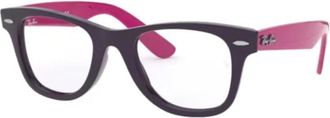 Ray-Ban Vista Zonnebril Zwart Trendy Stijlvol - unisex - Brillen - Roze - 47 MM - Accessoires