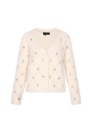 Faina Vest Dames wolwit