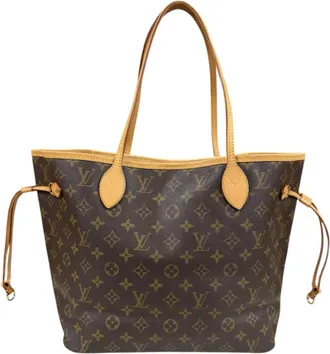 Louis Vuitton Brown Monogram Canvas Tote Bag (Pre-Owned)