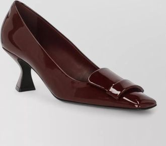 Sergio Rossi patent leather high heel pumps