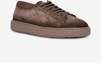 Santoni Niedrige Wildleder-Sneakers Godfrey