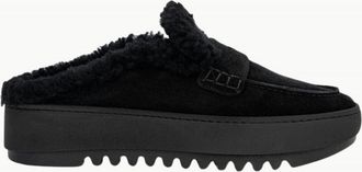 Aquatalia Womens Amata Mule Shoes In Black