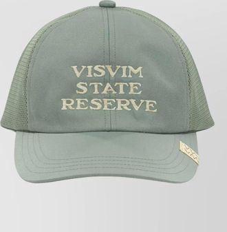 Visvim goodyear ii curved brim mesh cap