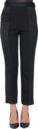 Simona Corsellini Donna, Pantaloni, Nero, S, new