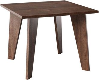 OEM Mesa Olen 90x90 Cm Para Cocina, Sal&oacute;n, Comedor, Roble Chocolate