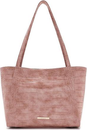 Brahmin Mona Cross Body Handbags Blush, Leather