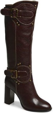 Jeffrey Campbell Chantel Knee High Boot in Brown Crinkle Bronze at Nordstrom Rack, Size 7.5