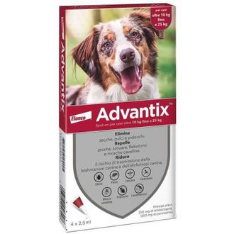 OEM Bayer Advantix Spot On 6 Gotas Para Perros De 10-25 Kg