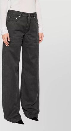 Rick Owens mid-rise loose-fit denim jeans