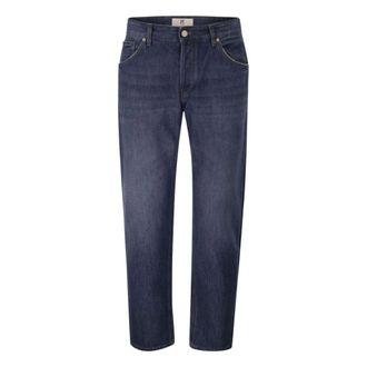 Pantaloni Torino Rebel Rechte jeans - Heren - Jeans - Blauw - Maat: W36 Katoen
