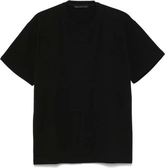 low brand T-shirt in jersey - Nero