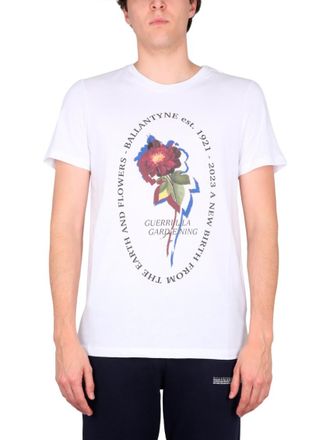 Ballantyne White Graphic T-Shirt