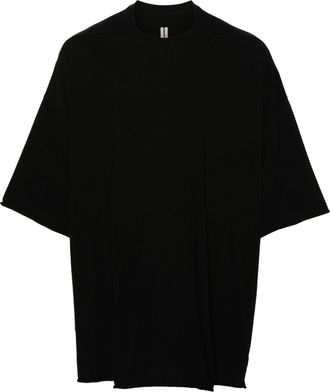 Rick Owens Tommy cotton T-shirt - men - Cotton - OS - Black