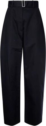 STUDIO NICHOLSON Wijde broek - Dames - Wijde Broeken - Blauw - XS - Broeken