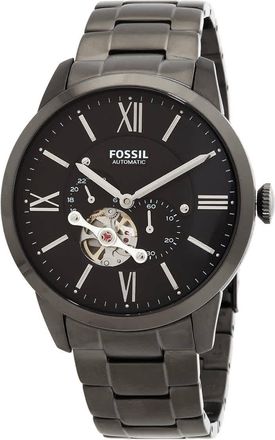 Fossil Townsman Auto Automatic Black Dial Mens Watch ME3172