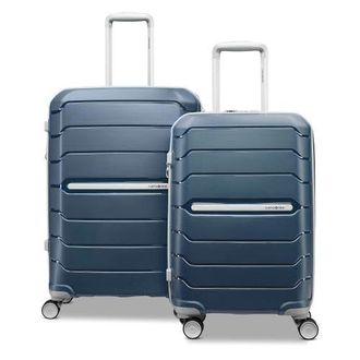 Samsonite Freeform 2-Piece Set (21/28) Hardside Expandable with Double Spinner Wheels in Navy at Nordstrom