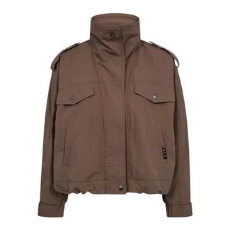 Co'Couture Chaquetas - Jackets - Mujer - Marr&oacute;n - XL