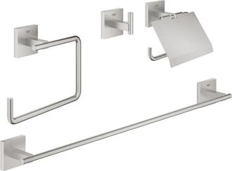 GROHE Set De Accesorios 4 En 1 Grohe Start Cube Supersteel