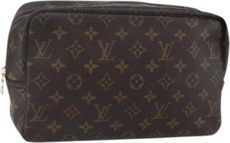 Louis Vuitton Pre-owned Clutches, female, Brown, Size: ONE SIZE Pre-owned Vintage Canvas Clutch