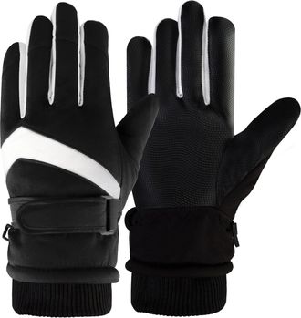 Generic Thermal Winter Gloves for Women - Anti-Slip Touch Screen Gloves with Warm Lining for Driving, Running, Cycling