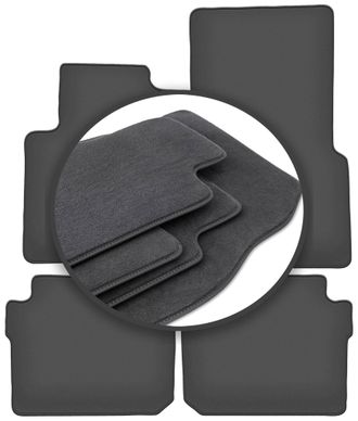 OEM Alfombrillas Premium Para Smart Forfour I Hatchback (2004-2007)