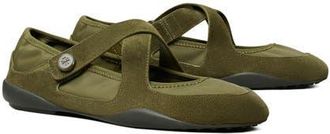 Tory Burch Romy Sport Mary Jane Flat in Dark Ivy/dark Ivy at Nordstrom, Size 6.5
