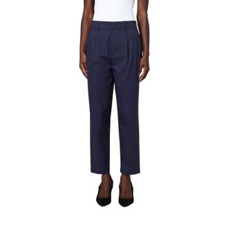PT01 Cropped Broeken - Dames - Vrijetijds broeken - Blauw - L - Broeken