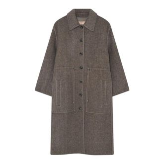 Gustav Cappotto con cintura - - Coats - Donna - Marrone - S