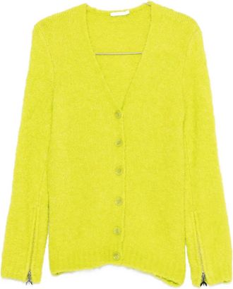 Patrizia Pepe v-neck cardigan - Green