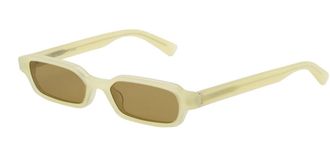 Retro Superfuture CARINO CANARINO NVA Mens Sunglasses Yellow Size 54