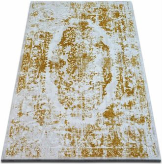 RugsX Rugsx - Carpet acrylic beyazit 1799 c. Ivory/Gold yellow 160x235 cm
