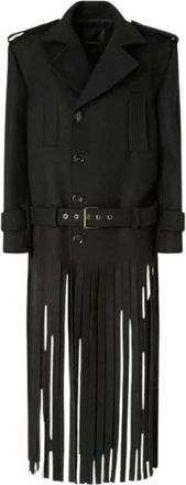 Pinko Pinko - Jassen - Dames - Jas met riem - Zwart - S - Jassen