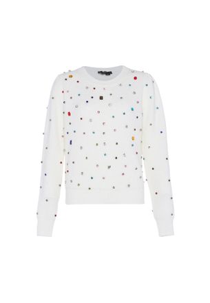 Faina Jumper Dames wolwit