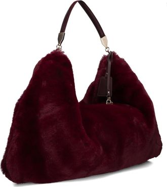 Liu Jo Foulard L Hobo Tas - Dames - Tassen - Rood - Maat: ONE Size