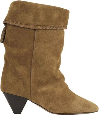 Isabel Marant Dalby Boots - female - Isabel Marant - Cowboy & Biker Boots - Brown - 6 UK - Shoes