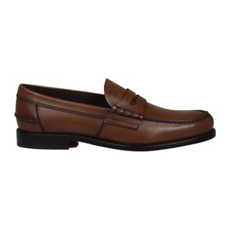 Tod's Tods, Loafers, male, Brown, Size: 7 1/2 US Leather Loafers