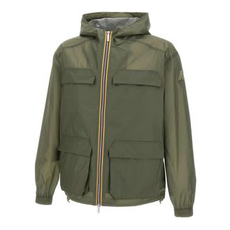 K-Way Clad Extra Light 3L - Heren - Regenjassen - Groen - XL - Nylon - Jassen
