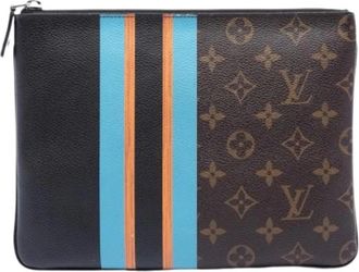 Louis Vuitton Pre-owned Monogram Canvas Clutch - Dames - Vintage Clutch - Veelkleurig - ONE Size - Vintage