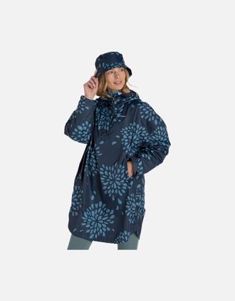 Craghoppers Womens Craghoppers Womens/Ladies National Trust Globe Flowers Packable Waterproof Jacket - Navy - Size: 12/14