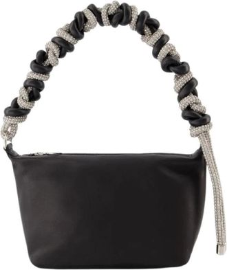 Kara Handbags - Dames - Handtassen - Zwart - ONE Size - Katoen - Tassen