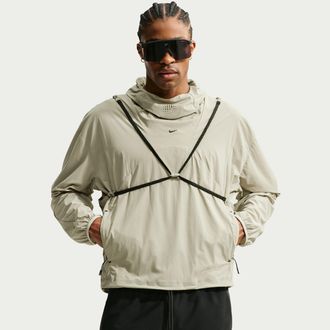 Nike Mens Tech Helios Dri-FIT Convertible Pullover Top in Green | IF1270-328