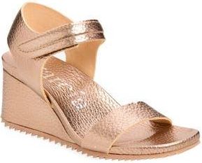 Pedro Garcia Cosma Wedge Sandal in Copper at Nordstrom Rack, Size 9.5Us / 39.5Eu